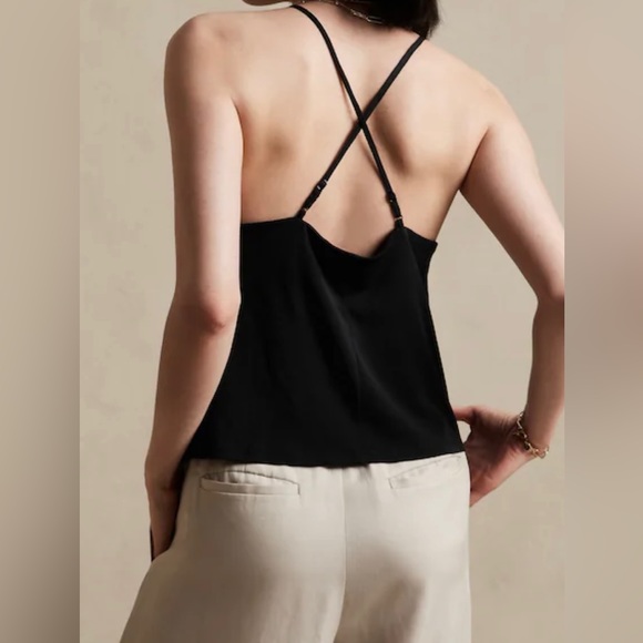 Brand New banana republic twist front crepe camisole size S - Picture 3 of 7